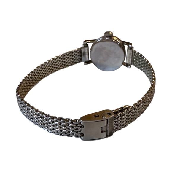 Vintage Eternamatic Cocktail Watch Ladies Automatic 10KT GF White Gold WORKS main image 6